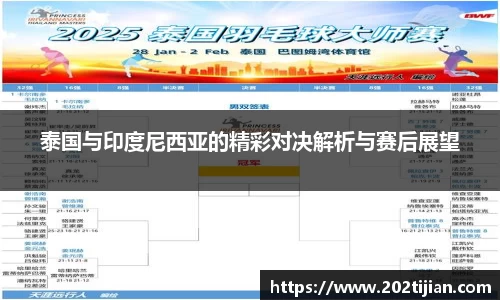 泰国与印度尼西亚的精彩对决解析与赛后展望